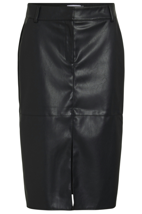 Vila vidagmar hw midi coated skirt - noo